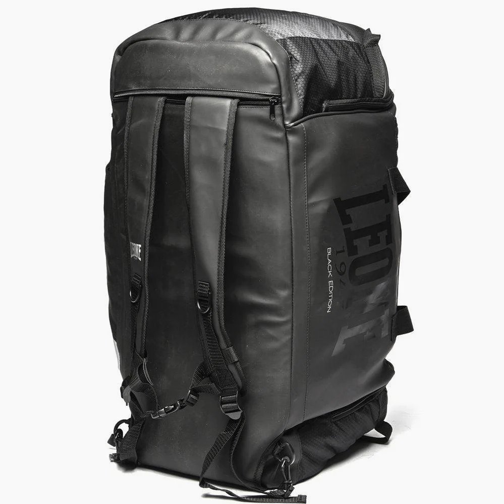 Sac de sport-Sac à dos Leone Édition Noire AC941 – Image 3