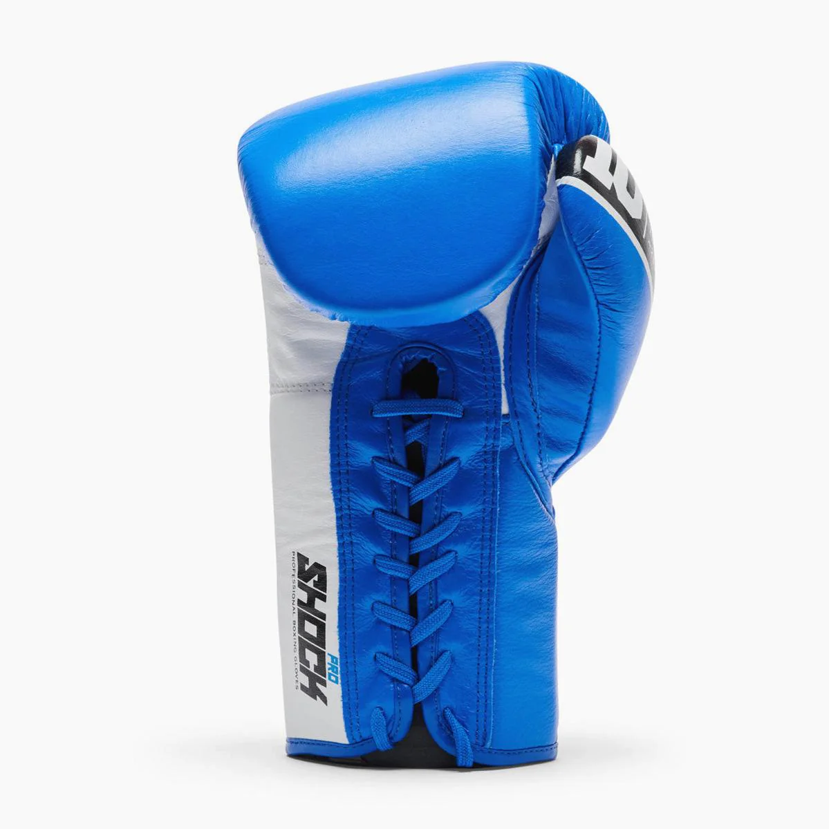 Gants de boxe Leone Shock Pro avec lacets GN057L Bleu – Image 4