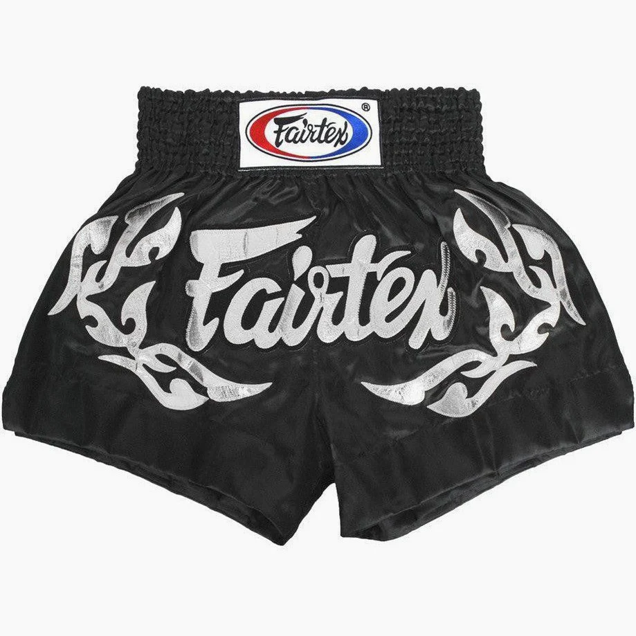 Shorts de kick-thai Fairtex BS0647 Argent Éternel