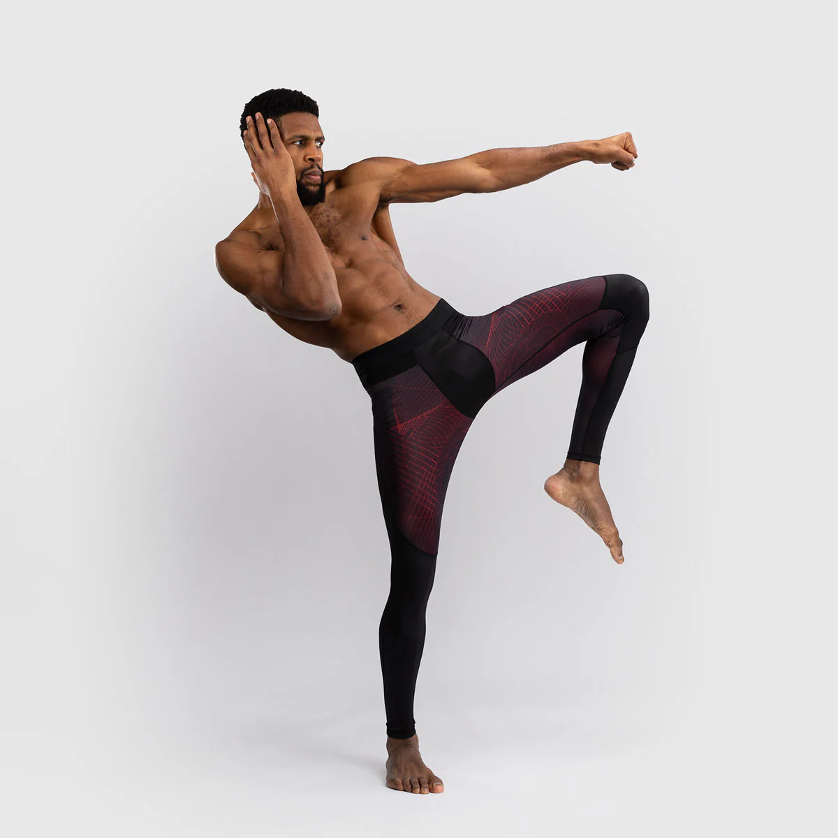 Pantalons de compression Venum G-Fit Air Noir-rouge – Image 2