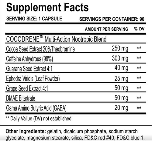 Cloma Pharma Cocodrene 25 Ephedra – Image 2
